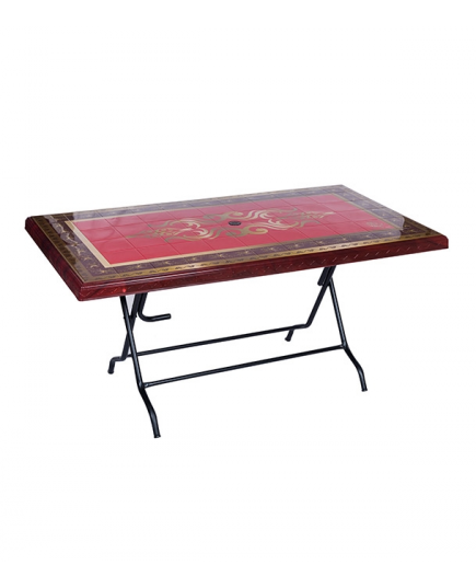 RFL Rock-1 Printed Deco Table - Rosewood