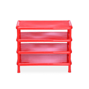 Shoe Rack 4 Step (Big) – Red
