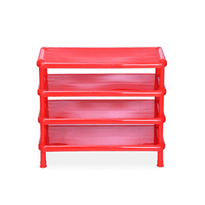 Shoe Rack 4 Step (Big) – Red