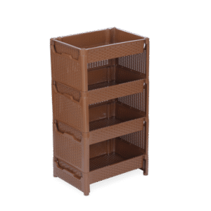 Cane Fence Rack 4 Step – Eagle Brown