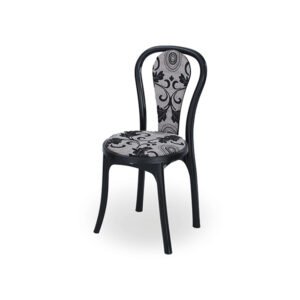 Classic Sofa Chair – Flora – Black
